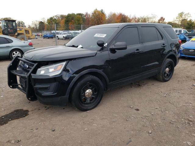 1FM5K8AT6GGC50511 - 2016 FORD EXPLORER POLICE INTERCEPTOR BLACK photo 1
