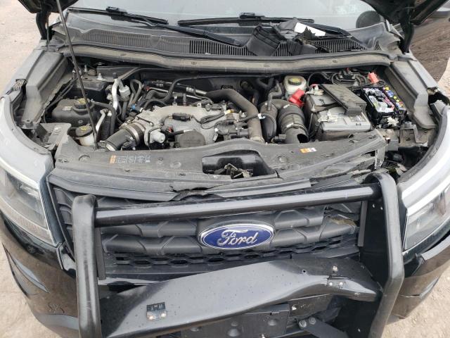 1FM5K8AT6GGC50511 - 2016 FORD EXPLORER POLICE INTERCEPTOR BLACK photo 12