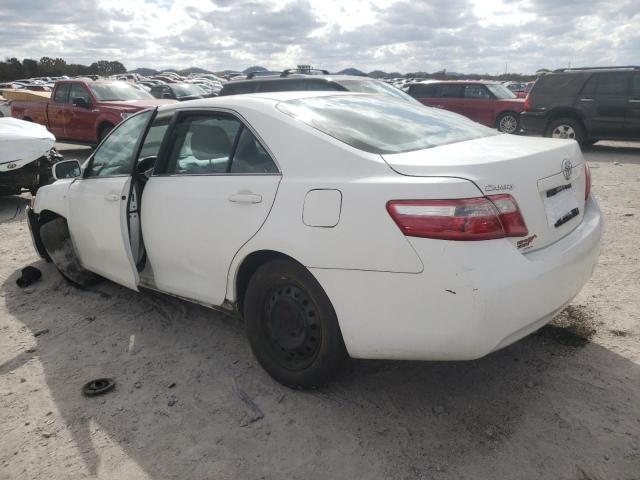 4T1BE46K78U786650 - 2008 TOYOTA CAMRY CE WHITE photo 2