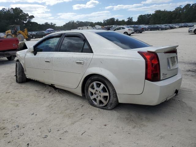 1G6DP577270189129 - 2007 CADILLAC CTS HI FEATURE V6 WHITE photo 2