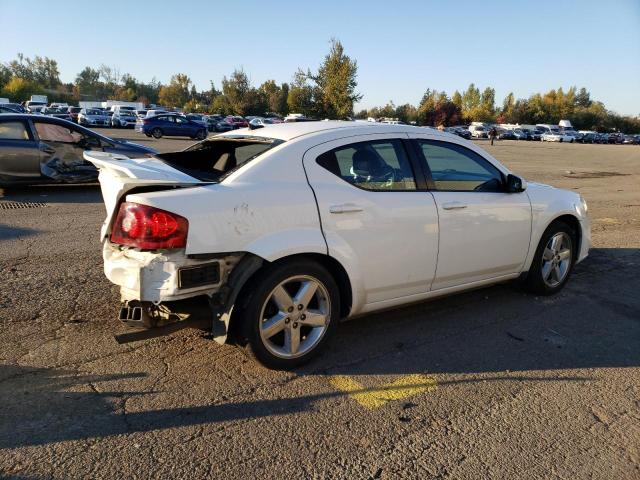 1C3CDZCB7DN599673 - 2013 DODGE AVENGER SXT WHITE photo 3