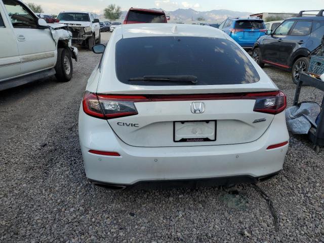 19XFL1H80PE006075 - 2023 HONDA CIVIC SPORT TOURING WHITE photo 6
