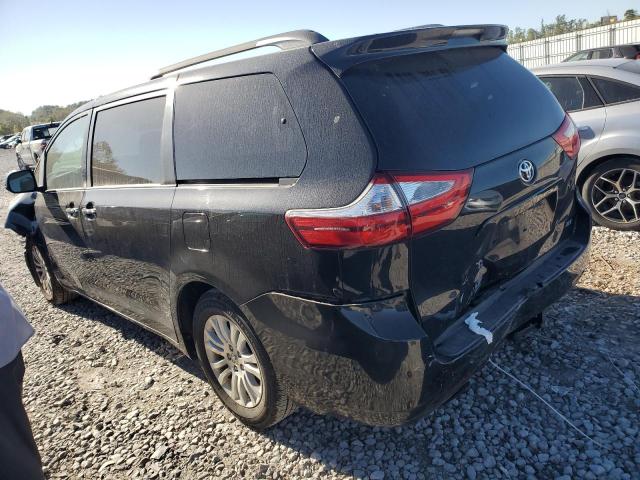 5TDYK3DC0GS707108 - 2016 TOYOTA SIENNA XLE BLACK photo 2