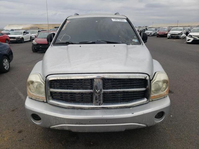 1D4HD48N66F187302 - 2006 DODGE DURANGO SLT SILVER photo 5