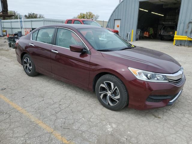 1HGCR2F32GA135633 - 2016 HONDA ACCORD LX MAROON photo 4