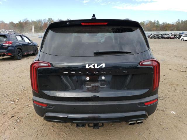 5XYP5DHC9NG310087 - 2022 KIA TELLURIDE SX BLACK photo 6