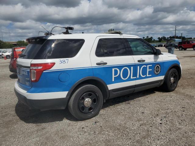 1FM5K8AR7FGB61310 - 2015 FORD EXPLORER POLICE INTERCEPTOR 白色 照片 3