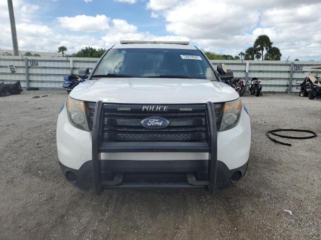 1FM5K8AR7FGB61310 - 2015 FORD EXPLORER POLICE INTERCEPTOR 白色 照片 5