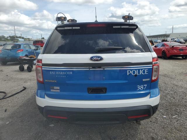 1FM5K8AR7FGB61310 - 2015 FORD EXPLORER POLICE INTERCEPTOR 白色 照片 6