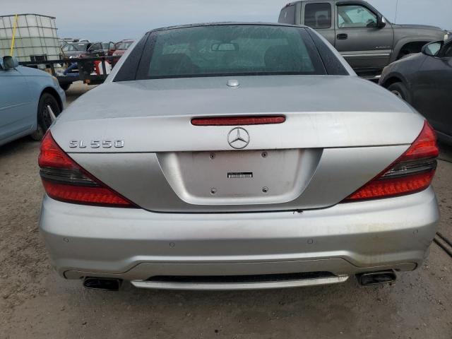 WDBSK71F89F145567 - 2009 MERCEDES-BENZ SL 550 SILVER photo 6