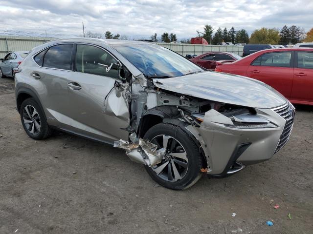 JTJBJRBZ6J2084396 - 2018 LEXUS NX 300H GRAY photo 4