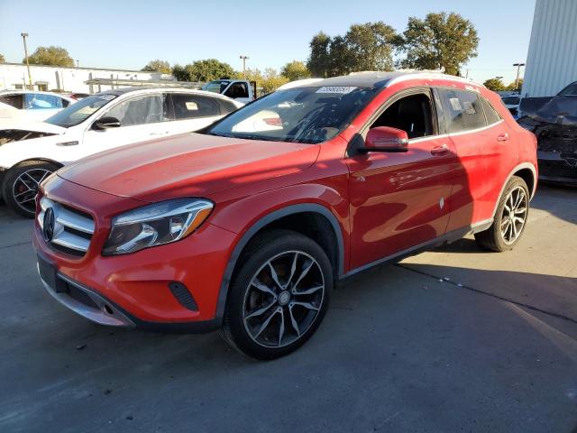 WDCTG4EB5HJ280699 - 2017 MERCEDES-BENZ GLA 250 RED photo 1