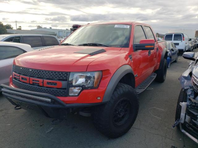 1FTFW1R68CFB94638 - 2012 FORD F150 SVT RAPTOR RED photo 1