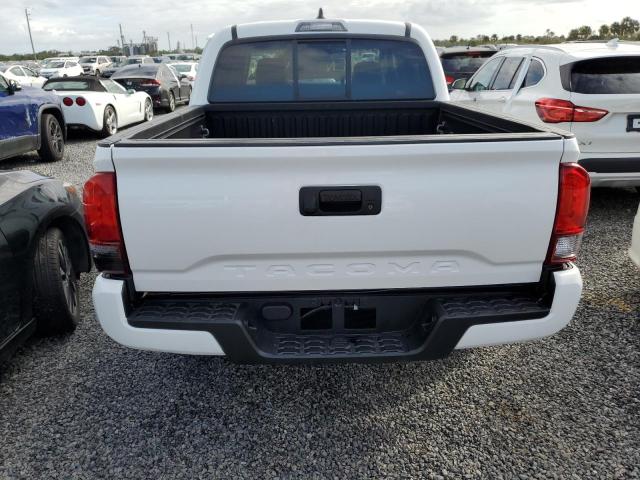 3TYAX5GN8MT032281 - 2021 TOYOTA TACOMA DOUBLE CAB WHITE photo 6