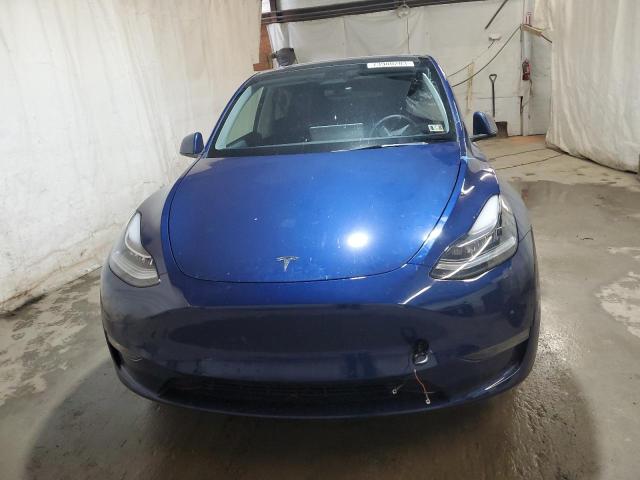 7SAYGDEE4NF495082 - 2022 TESLA MODEL Y BLUE photo 5