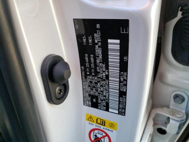 JTJYARBZXJ2091443 - 2018 LEXUS NX 300 BASE 白色 照片 12