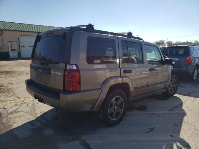 1J8HG48N06C181316 - 2006 JEEP COMMANDER 棕色 照片 3