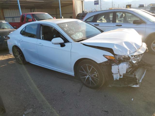 4T1S11AK0PU110895 - 2023 TOYOTA CAMRY SE NIGHT SHADE WHITE photo 4