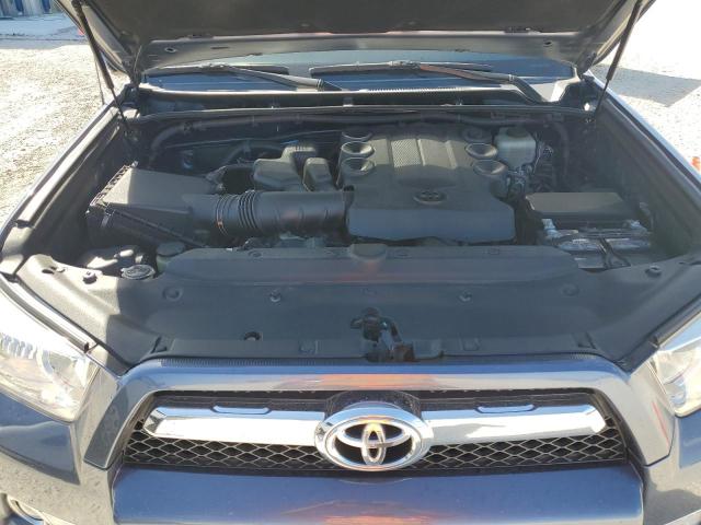 JTEBU5JR6D5147287 - 2013 TOYOTA 4RUNNER SR5 GRAY photo 12