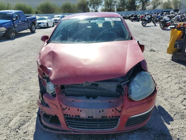 3VWRT71K96M045402 - 2006 VOLKSWAGEN JETTA TDI RED photo 5