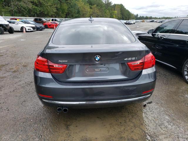 WBA4C9C55GG139253 - 2016 BMW 428 XI GRAN COUPE SULEV GRAY photo 6