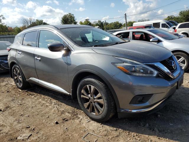 5N1AZ2MH7JN139080 - 2018 NISSAN MURANO S GRAY photo 4