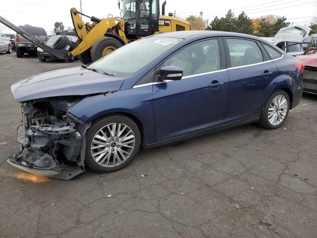 1FADP3J22HL279868 - 2017 FORD FOCUS TITANIUM BLUE photo 1