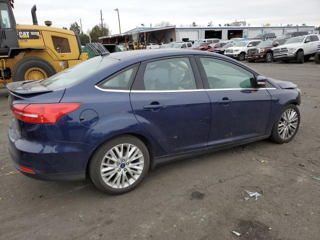 1FADP3J22HL279868 - 2017 FORD FOCUS TITANIUM BLUE photo 3