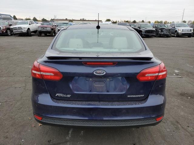 1FADP3J22HL279868 - 2017 FORD FOCUS TITANIUM BLUE photo 6