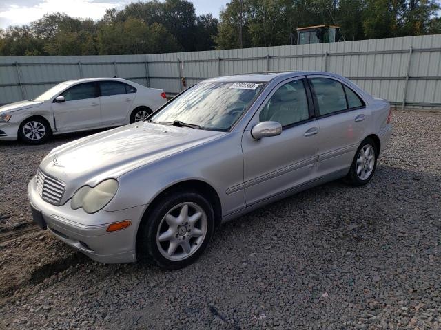 WDBRF61J12F263225 - 2002 MERCEDES-BENZ C 240 SILVER photo 1