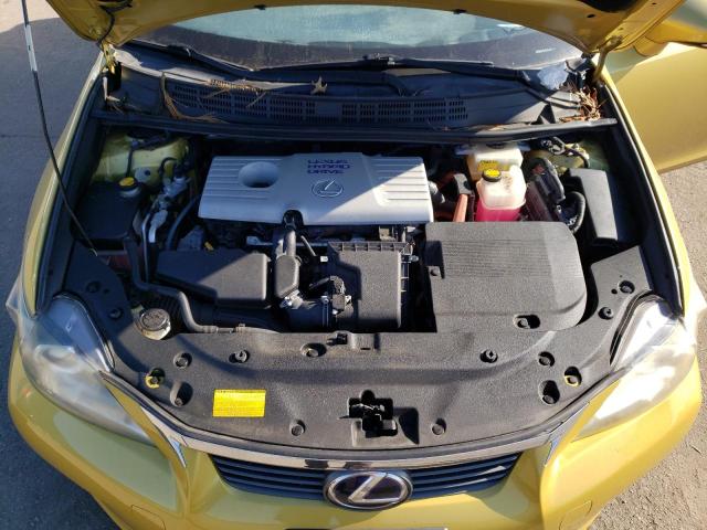 JTHKD5BH7B2004355 - 2011 LEXUS CT 200 GOLD photo 11