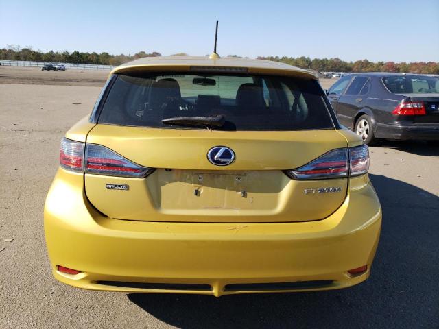 JTHKD5BH7B2004355 - 2011 LEXUS CT 200 GOLD photo 6