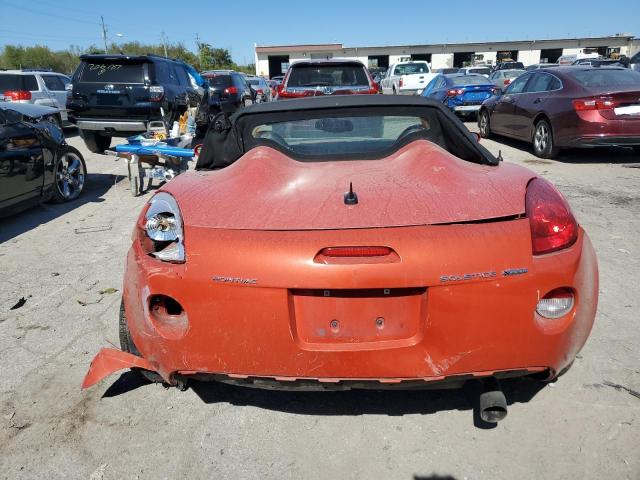 1G2MG35X28Y124812 - 2008 PONTIAC SOLSTICE GXP ORANGE photo 6