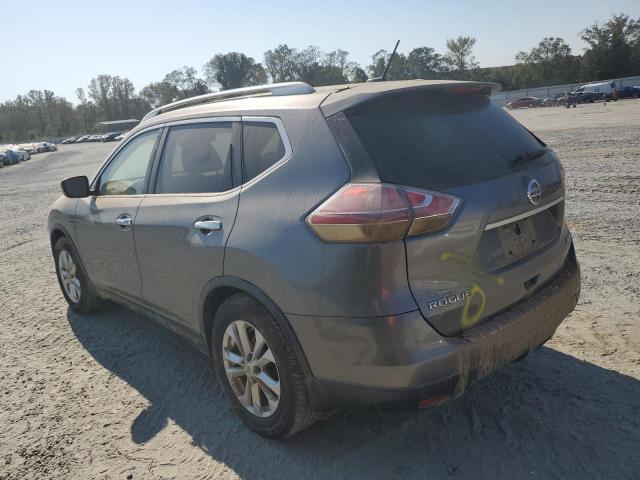 KNMAT2MV4GP600163 - 2016 NISSAN ROGUE S GRAY photo 2