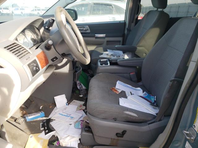 2A8HR54P68R664052 - 2008 CHRYSLER TOWN & COU TOURING ტურკოუსი ფოტო 7