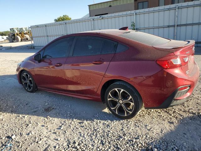 1G1BE5SM1K7119069 - 2019 CHEVROLET CRUZE LT 红色 照片 2