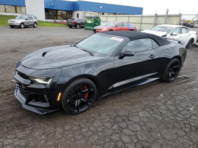 1G1FK3D63J0156046 - 2018 CHEVROLET CAMARO ZL1 黑色 照片 1