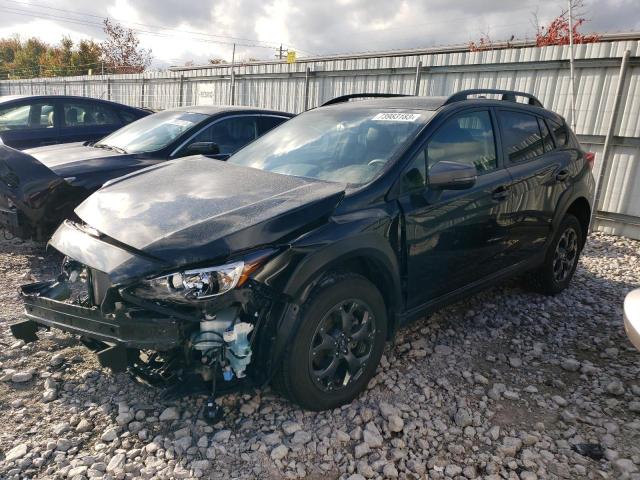 JF2GTHRC0PH293297 - 2023 SUBARU CROSSTREK SPORT BLACK photo 1