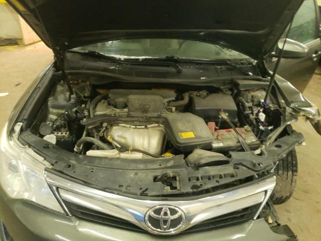 4T4BF1FK0CR268258 - 2012 TOYOTA CAMRY BASE GRAY photo 11