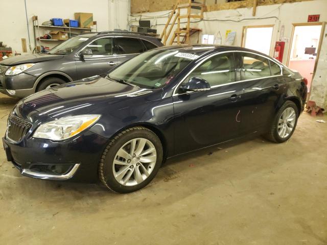 2G4GK5EX6G9142084 - 2016 BUICK REGAL BLUE photo 1