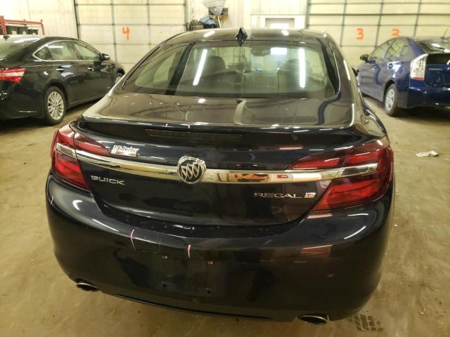 2G4GK5EX6G9142084 - 2016 BUICK REGAL BLUE photo 6