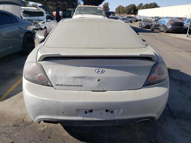 KMHHM66D38U295664 - 2008 HYUNDAI TIBURON GS SILVER photo 6