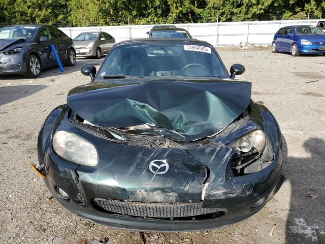 JM1NC25F780151161 - 2008 MAZDA MX-5 MIATA GREEN photo 5