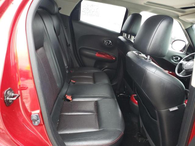 JN8AF5MV5DT210608 - 2013 NISSAN JUKE S RED photo 10