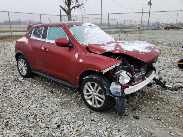 JN8AF5MV5DT210608 - 2013 NISSAN JUKE S RED photo 4