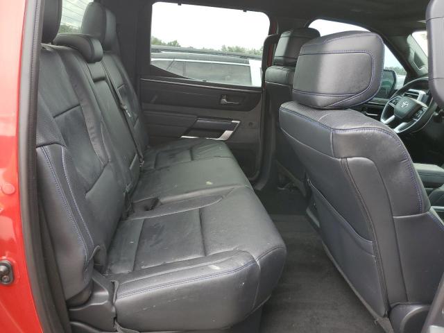 5TFNA5DB5PX088220 - 2023 TOYOTA TUNDRA CREWMAX PLATINUM წითელი ფოტო 10