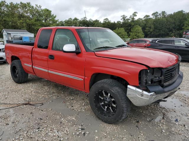 1GTEK19T3XZ516801 - 1999 GMC NEW SIERRA K1500 RED photo 4