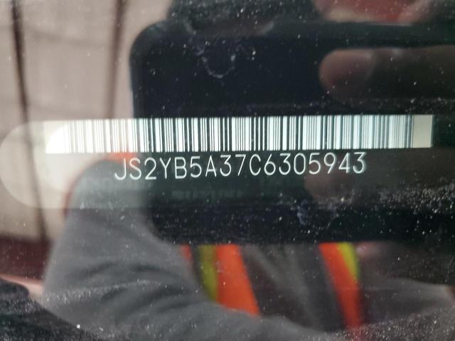 JS2YB5A37C6305943 - 2012 SUZUKI SX4 ORANGE photo 12