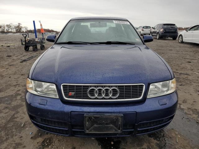 WAURD68D71A002536 - 2001 AUDI S4 2.7 QUATTRO BLUE photo 5