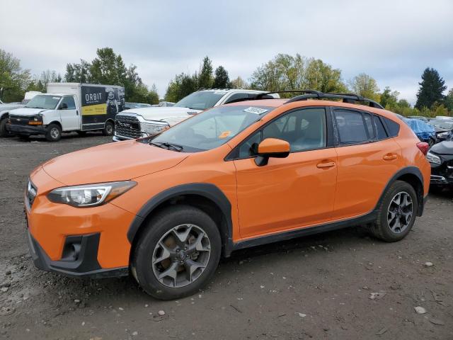 JF2GTAEC6KH388839 - 2019 SUBARU CROSSTREK PREMIUM ORANGE photo 1